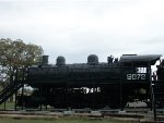 UP 6072, fireman's side view of engine